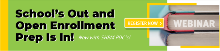 Webinar and Events Open Enrollment Prep Webinar