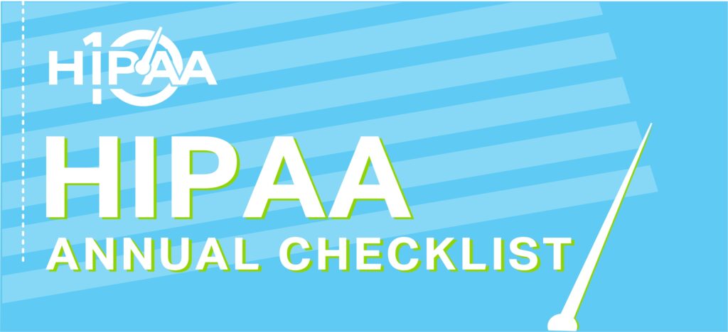 HIPAA Annual Checklist