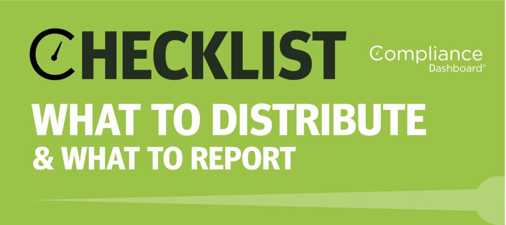 Notices and Disclosures Checklist